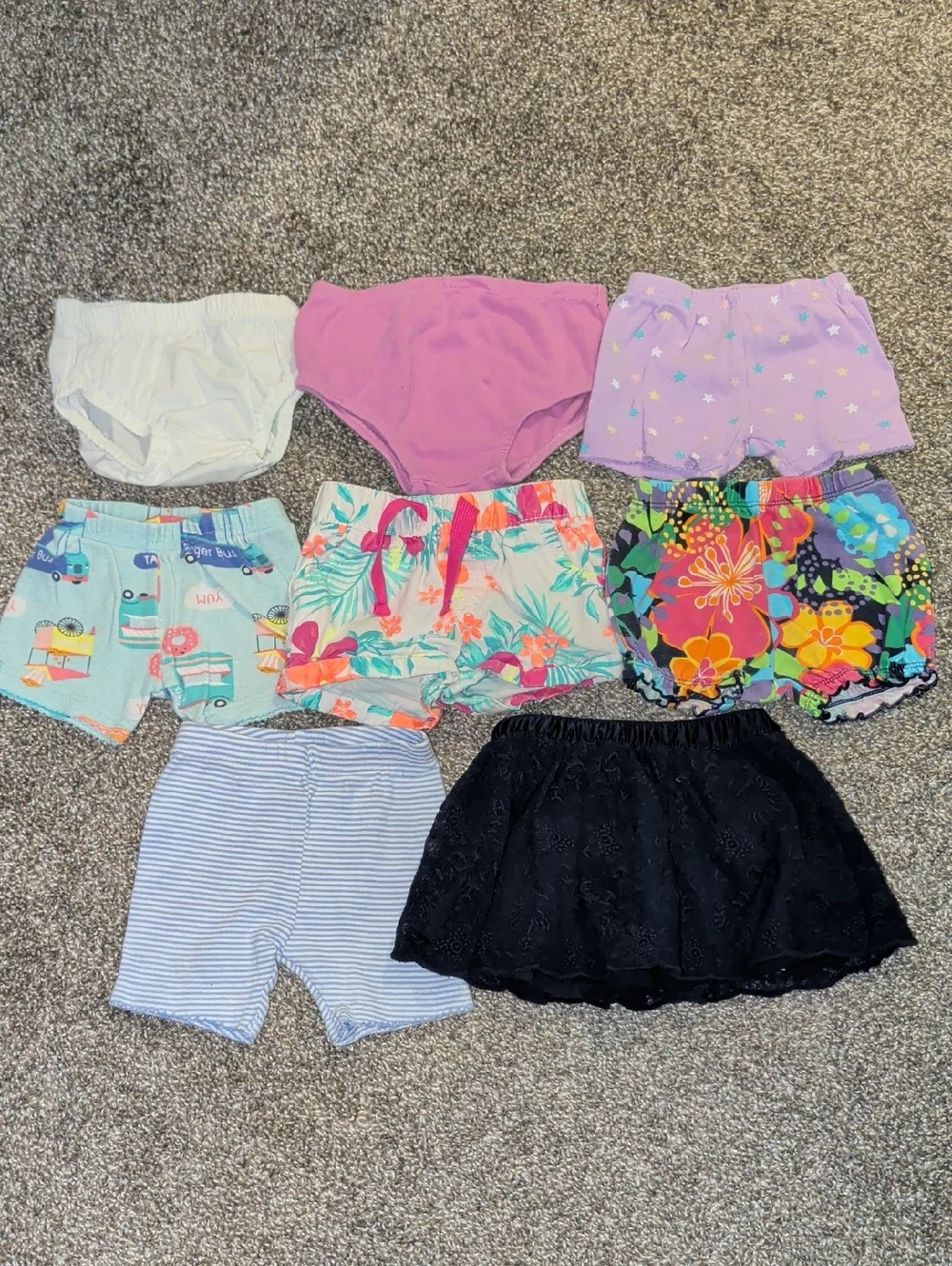 6 Month Girls' Shorts & Bloomers Bundle